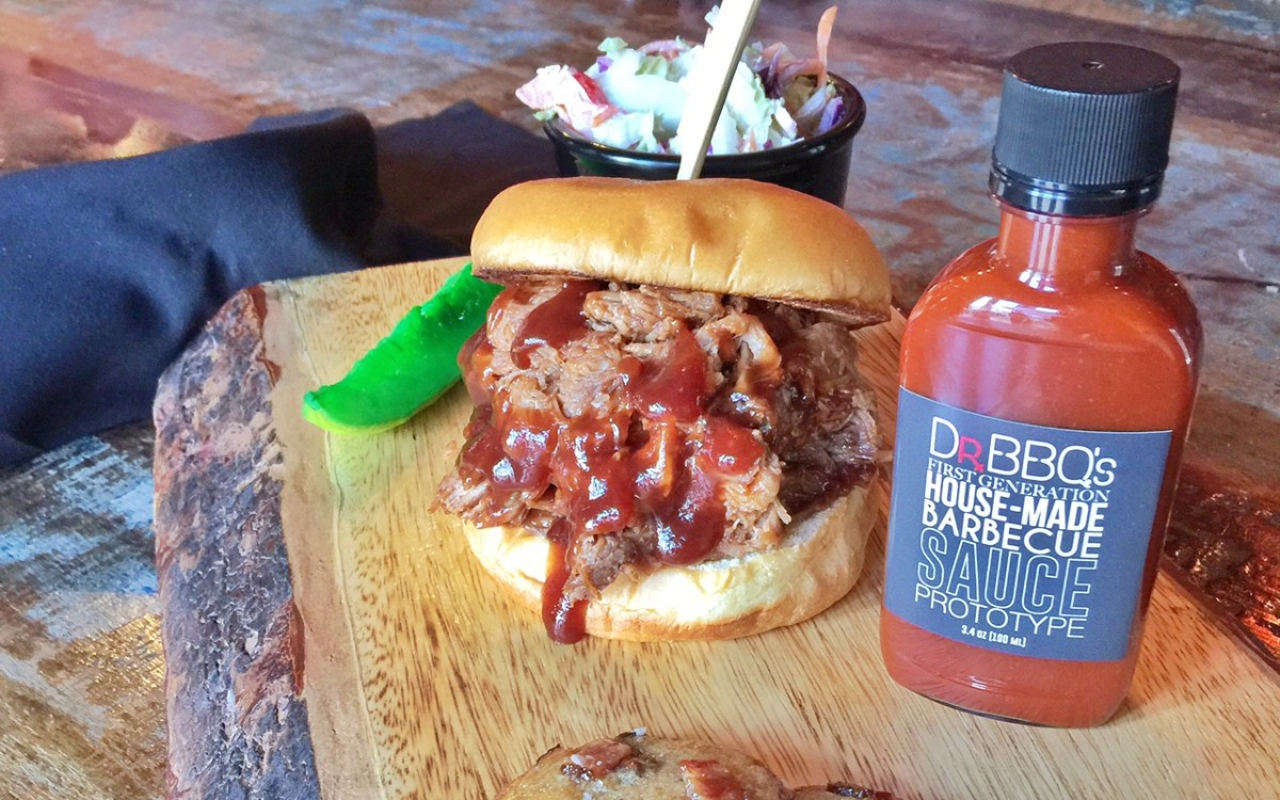 This five-in-one lunch box from Dr. BBQ's will become available as early as 11 a.m. Thursday.