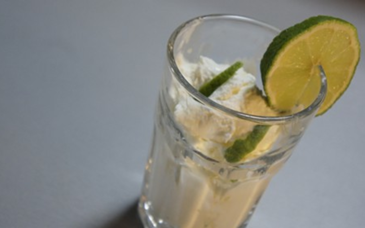 Gin and Tonic Ice cream is the perfect boozey summer treat.
