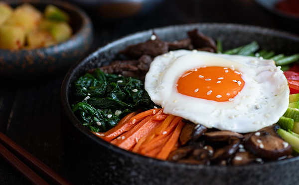 Loko Cuisine’s Eggs & Kegs pop-up brunch on Aug. 18, 2024 includes an endless bar dedicated to bibimbap.