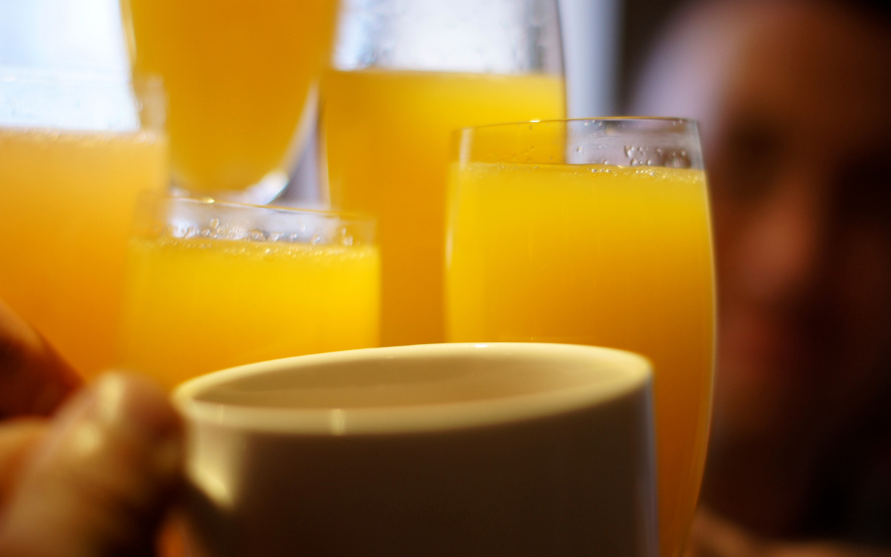 Want $3 mimosas? Head to Coffee Grounds Cafe and Cocktail Bar on Saturday.