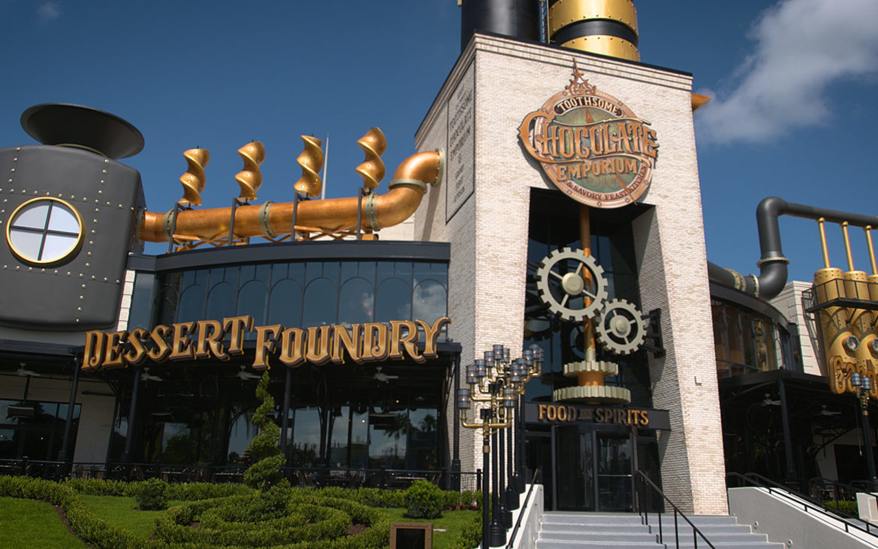 Savory and sweet are featured at the Toothsome Chocolate Emporium & Savory Feast Kitchen.
