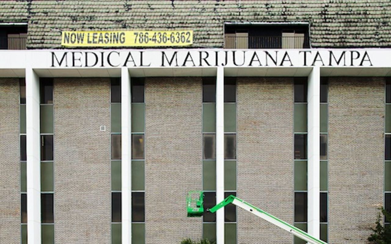 ADAPTIVE REUSE: Medical Marijuana’s HQ is located in a former probation office in Sulphur Springs.