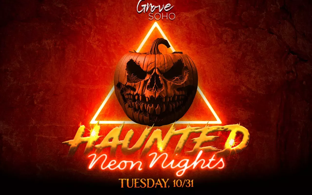 Image: Haunted Neon Nights!