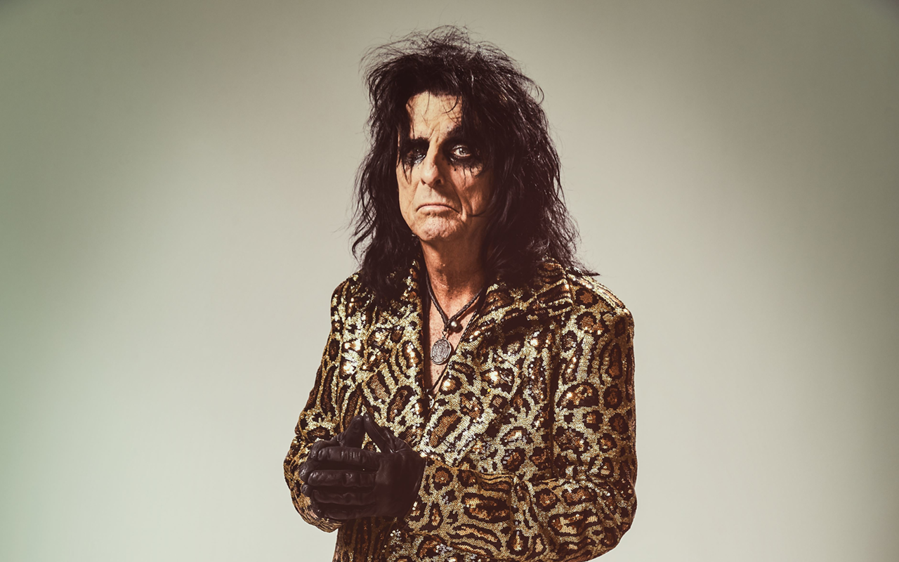 Alice Cooper, who plays Ruth Eckerd Hall in Clearwater, Florida on March 23, 2018.