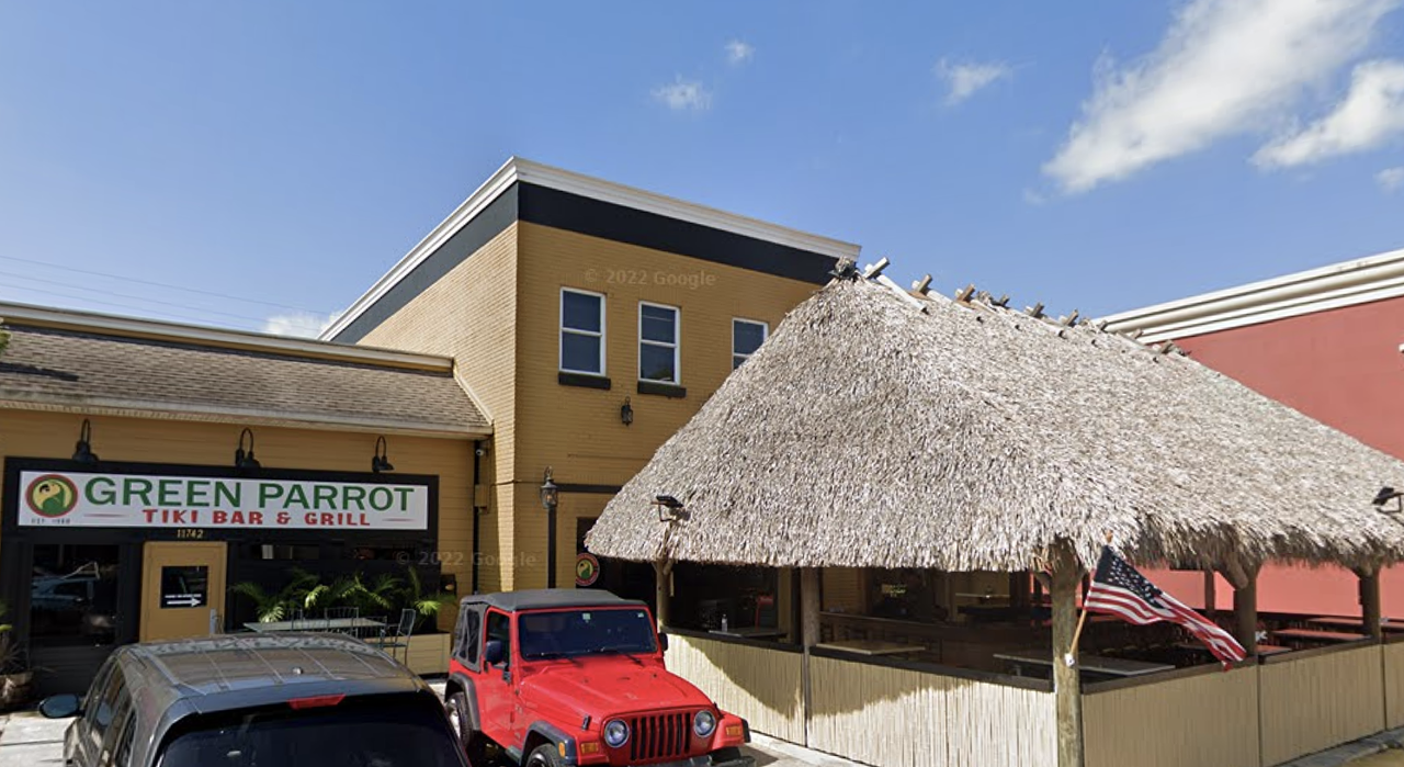 Dale 1891 
11742 N Dale Mabry Highway, Tampa
Taffer reinvented the bar and grill with an island theme and a rebranding as Cayman Cove. The bar announced they were closing on June 6, 2019, with the owners citing a desire to spend more time with their family. A beach-themed bar named Twisted Turtle took over the location until Green Parrot Tiki Bar and Grill moved into the spot in September 2021.
Photo via  Cayman Cove/Google