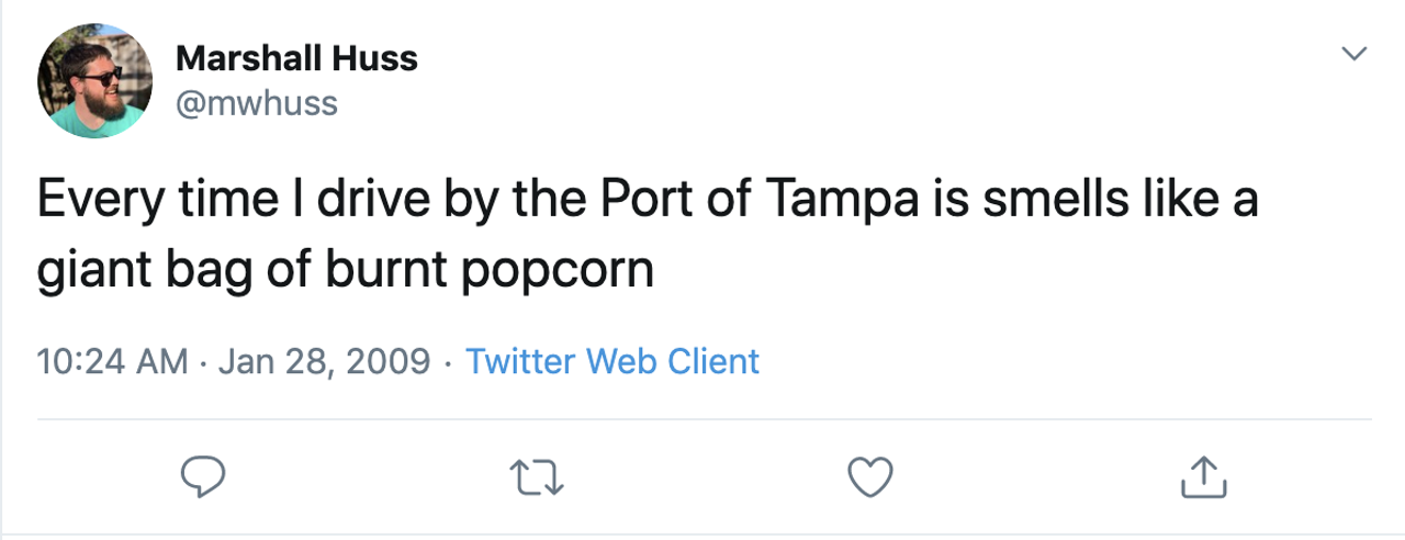 Here's what Tampa smells like, according to years of Twitter complaints