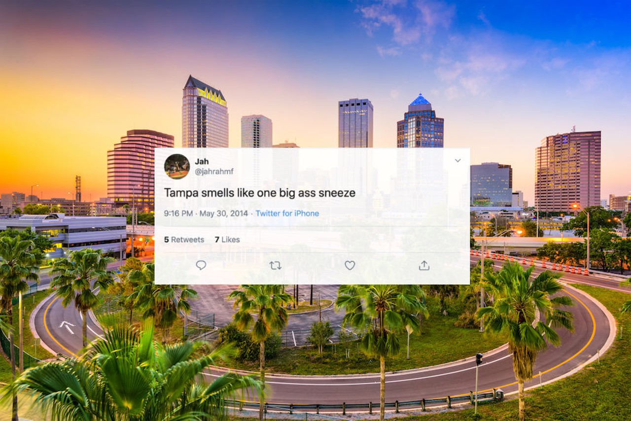 Here's what Tampa smells like, according to years of Twitter complaints