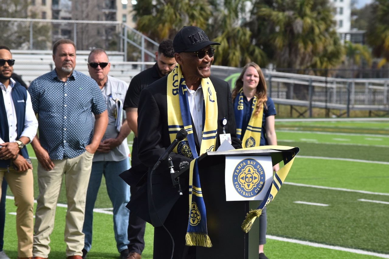 Hillsborough County School Board Member Henry 'Shake' Washington at Blake High School in Tampa, Florida on July 1, 2024.