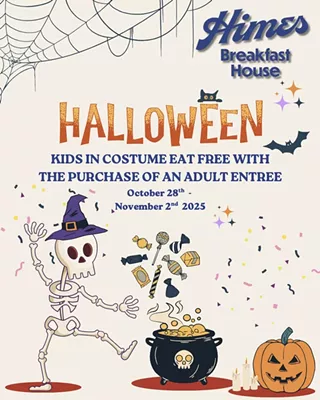 Image: Himes Breakfast House Halloween Costume
