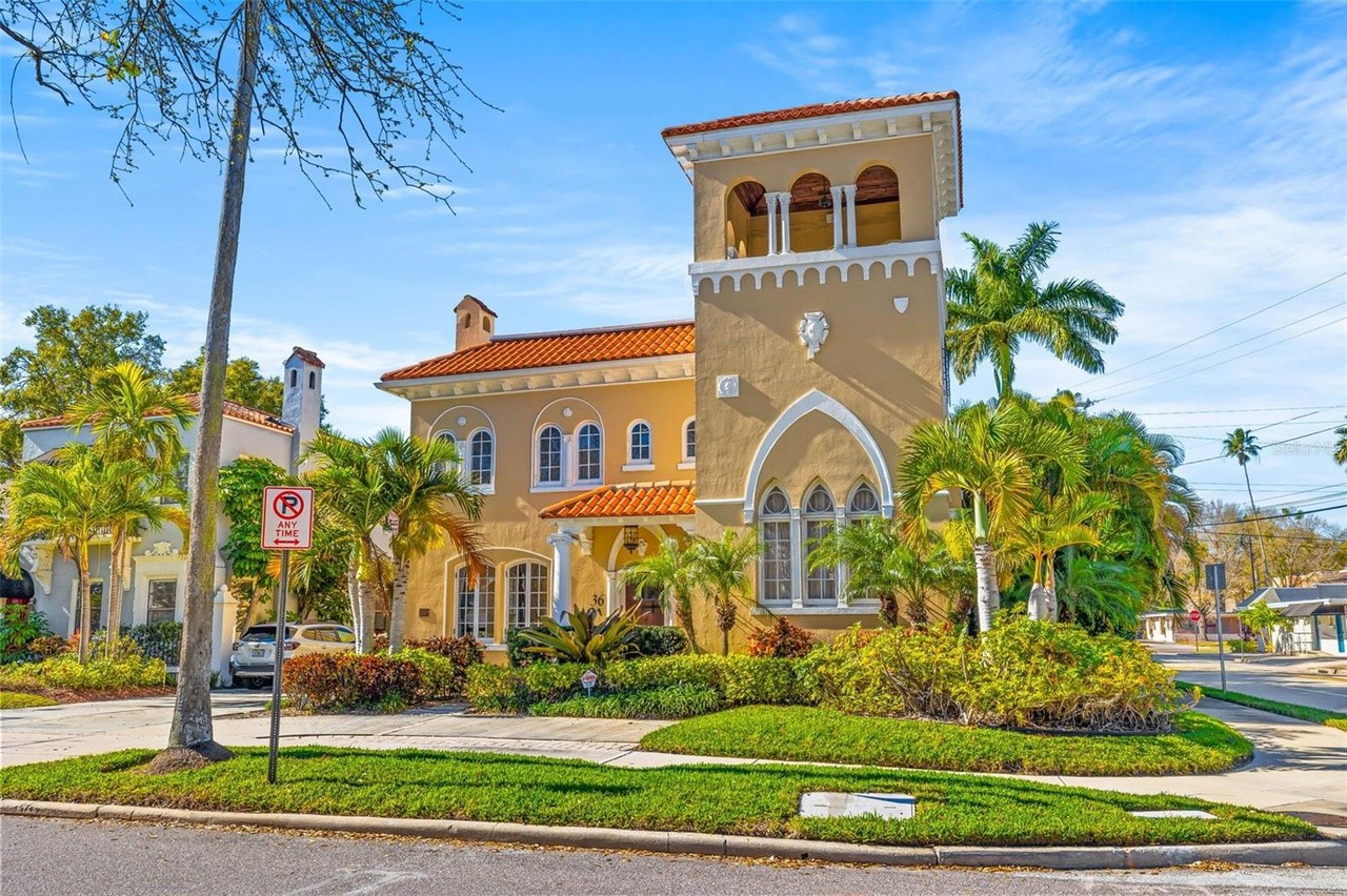 Historic Tampa mansion 'La Torretta,' one of the first homes built on Davis Islands, is now for sale