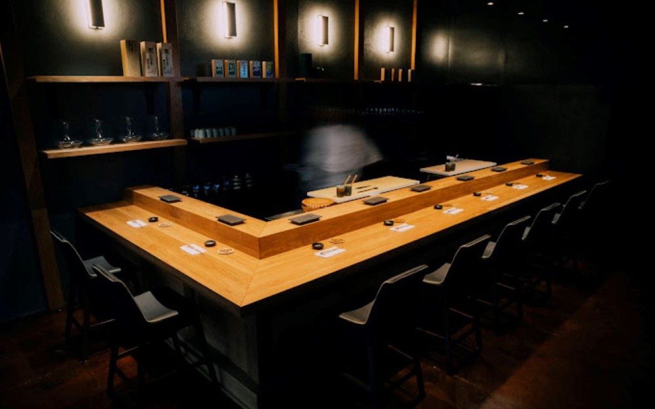 Koya, which earned one of Tampa's three Michelin stars Thursday night.