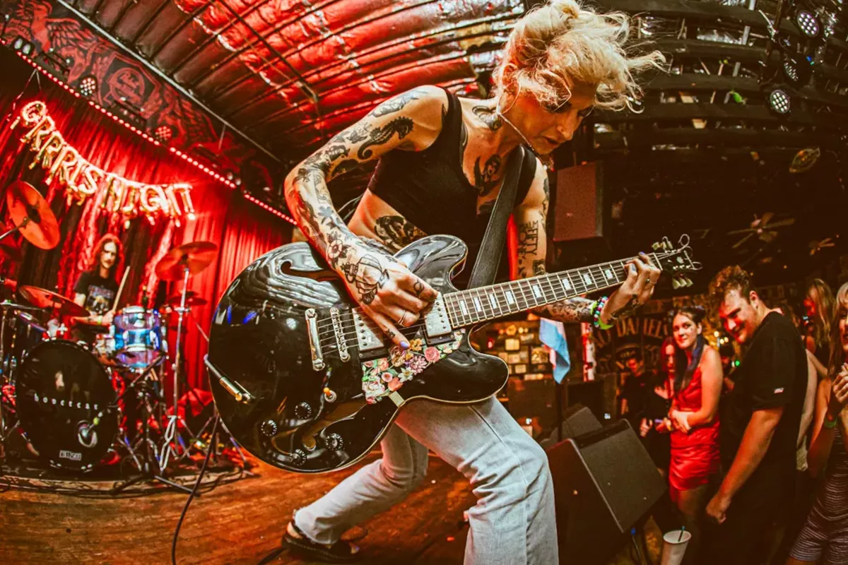 Hovercar plays Crowbar in Ybor City, Florida on Aug. 4, 2023.