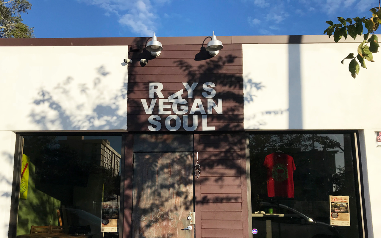 Ray's Vegan Soul opened its brick-and-mortar in St. Pete's Fringe District last month.