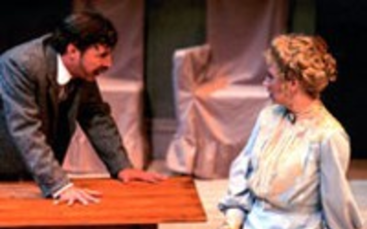 Jeff Norton and Colleen McDonnell in a 2004 production of "Uncle Vanya."