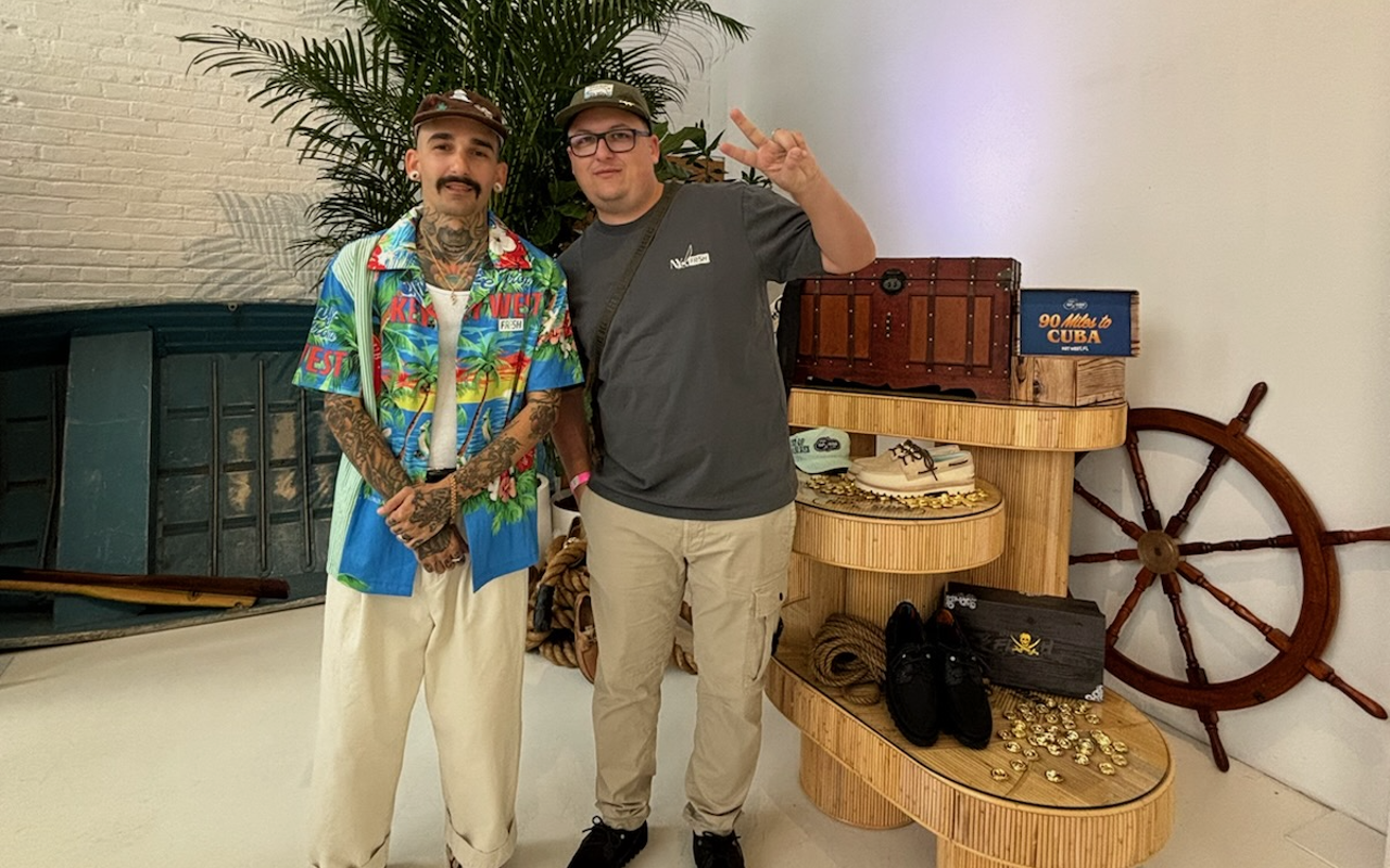 Jaise Rizzo (L) and Michael Bickel