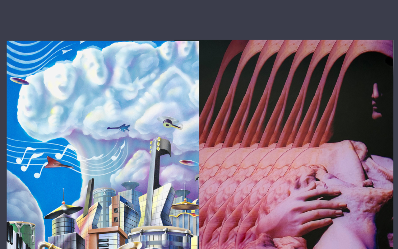 Image: In the Eye of the Beholder: Paintings and Illustration by AJ Miller; Altered Photography and Drawings by Uncomman Error