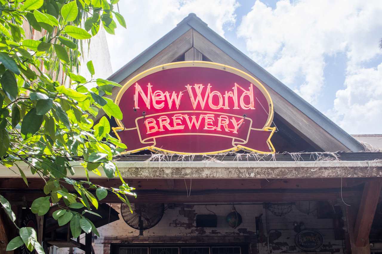 New World Brewery in Ybor City, Florida on September 18, 2017.