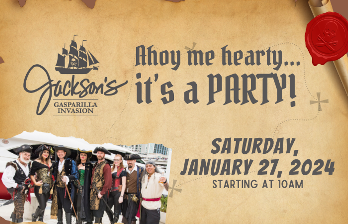 Jackson's Gasparilla Invasion Party