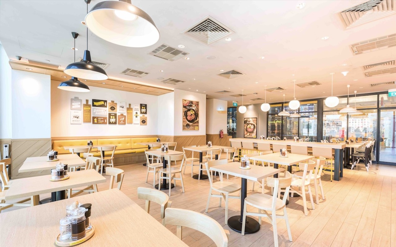 Papper Lunch's Pinellas Park's location is the first modern prototype design in the new era of Pepper Lunch since the U.S. parent group, Hot Palette America Inc., took over American operations for the brand.