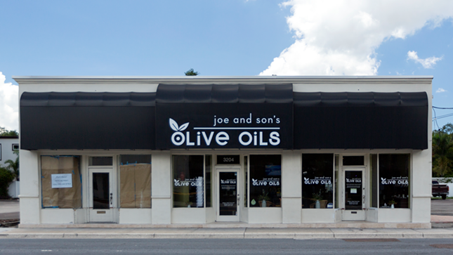 In South Tampa, Joe and Son's Olive Oils has moved to 3204 Bay to Bay Blvd.