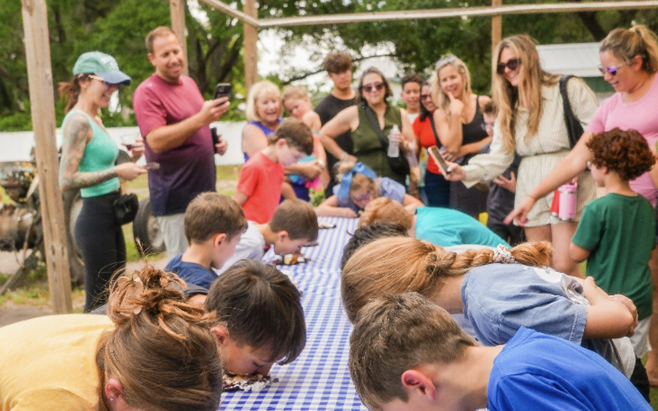 Keel Farms Blueberry Festival happens every weekend in April (closed Easter Sunday), 2025 in Plant City, Florida.