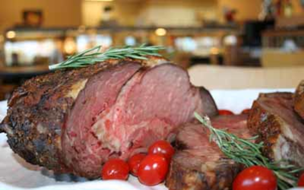 STICK TO THE RIB: Careme's best offering is the house-smoked prime rib.