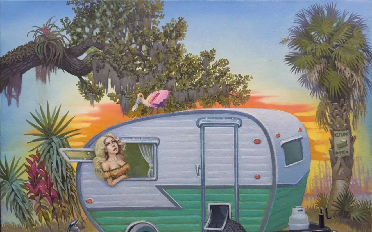 Image: KEY LIME: The Art of Bryan Womack at PAW, May 15-June 19
