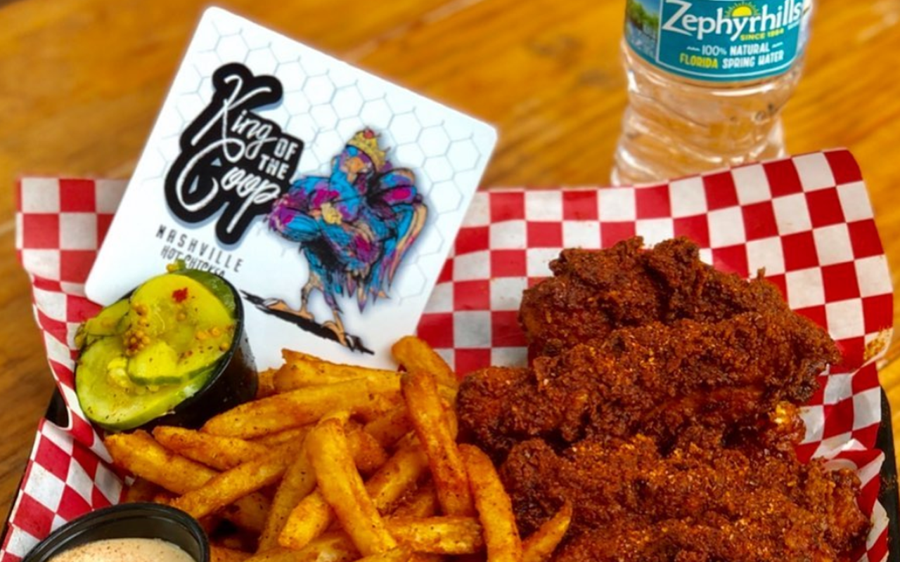 King of the Coop in Seminole Heights is offering $5 tender baskets next Saturday