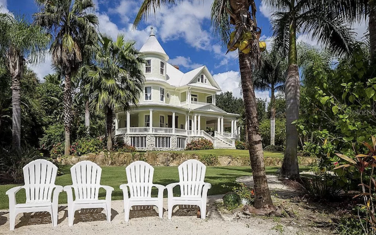 Lamb Manor, which was once famously barged across Tampa Bay, just sold for $1.6 million
