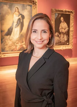 Image caption: Iraida Rodr&iacute;guez-Negr&oacute;n, Curator, Museo de Arte de Ponce and of the exhibition Nostalgia for My Island: Puerto Rican Painting from the Museo de Arte de Ponce 1786 - 1962