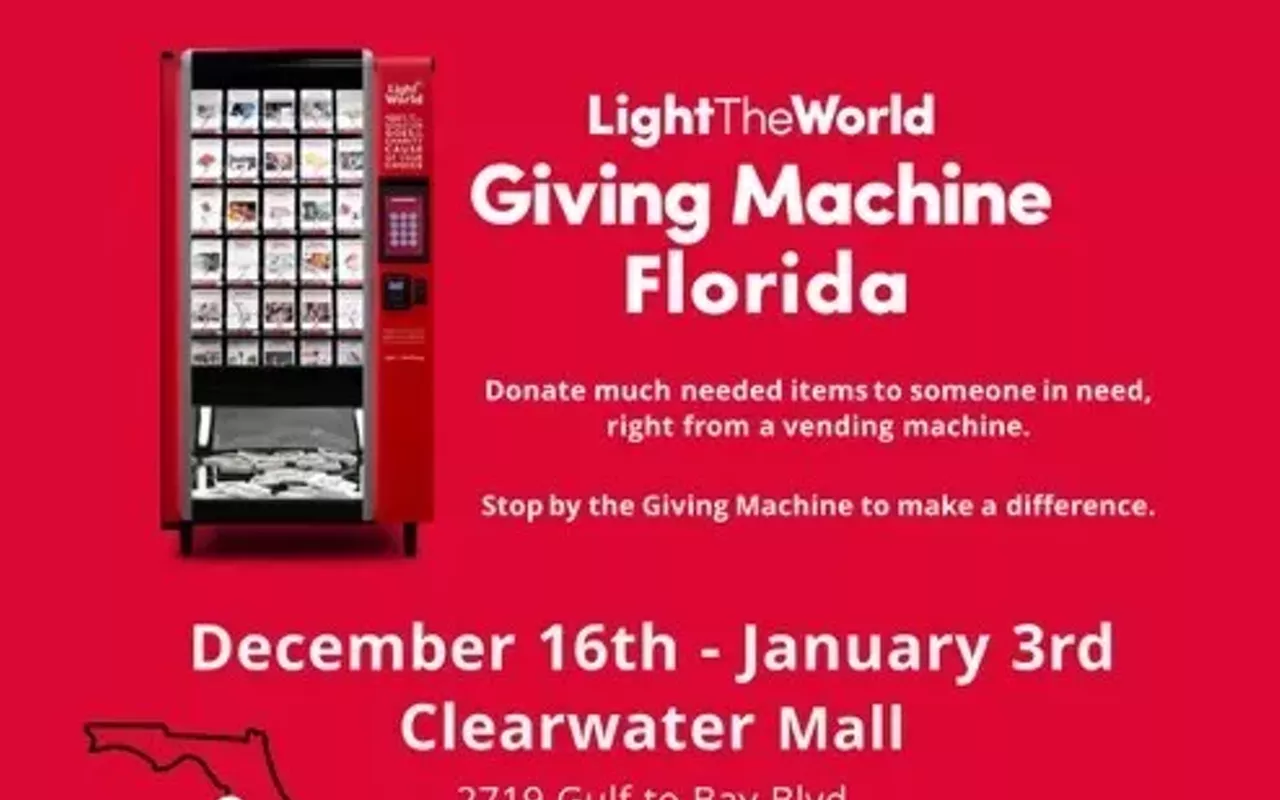 Image: Light the World Giving Machine
