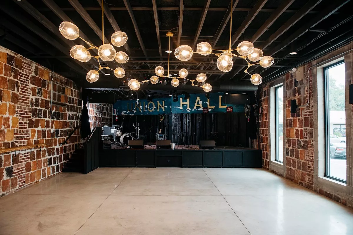 Union Hall music venue in Lakeland, Florida.