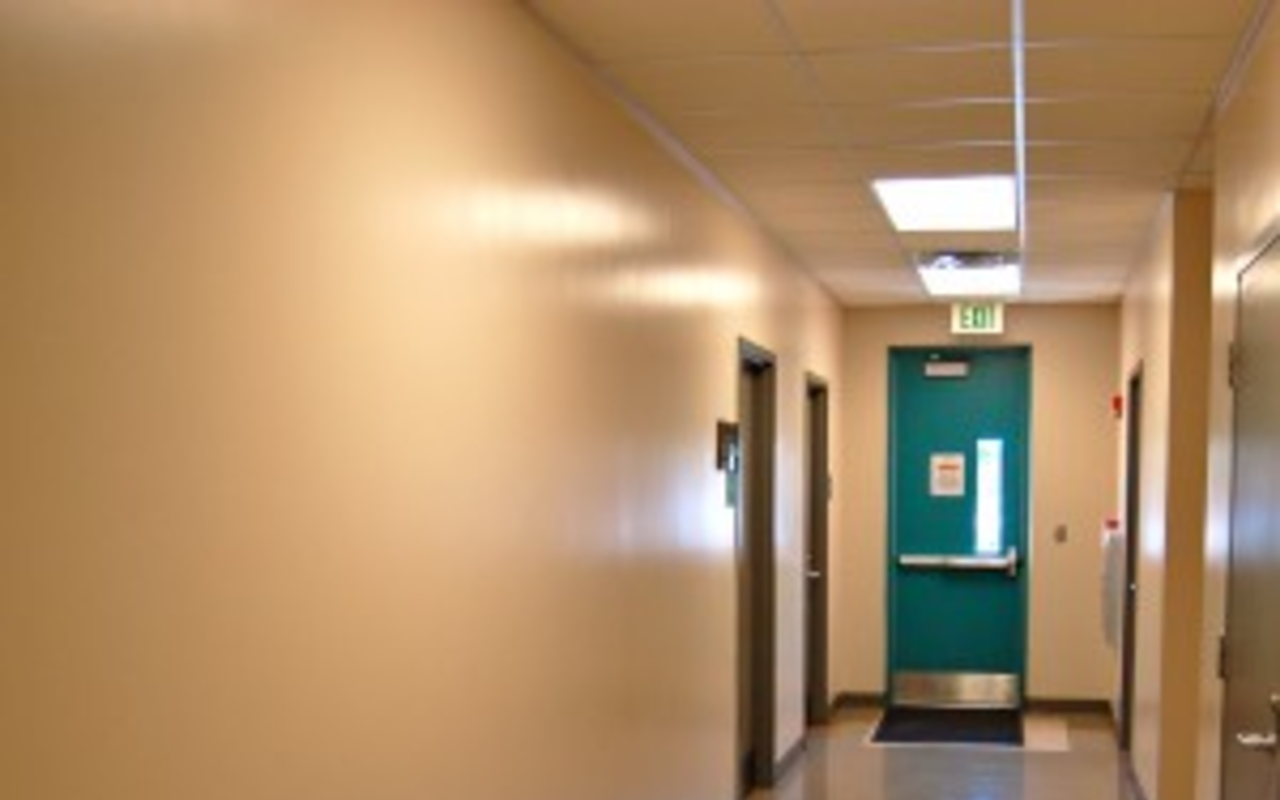 A long Hallway in the community center that could be used in the project