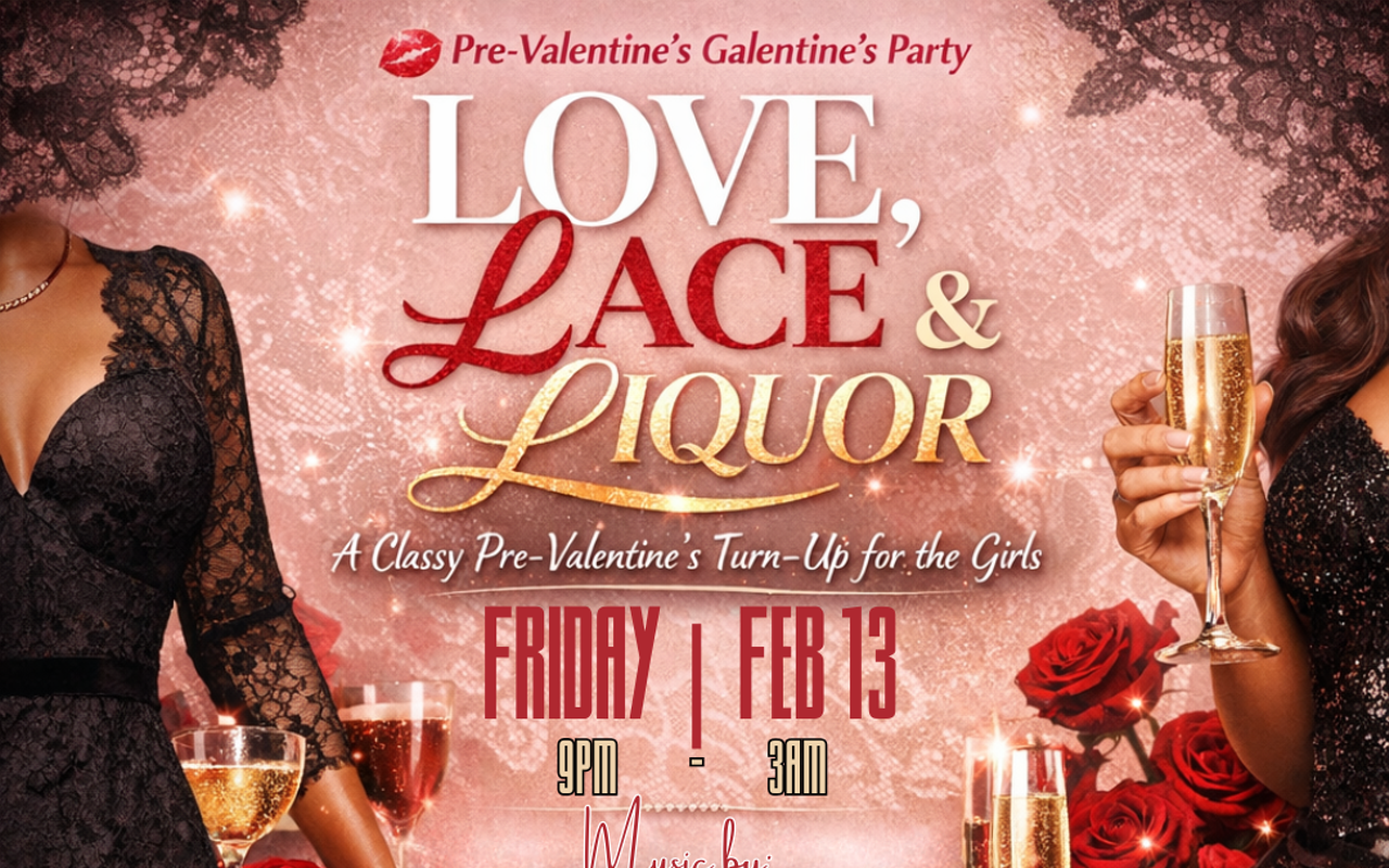 Image: Love, Lace & Liquor: Pre-Valentine&rsquo;s Galentine&rsquo;s Night at Jerk Hut Tampa