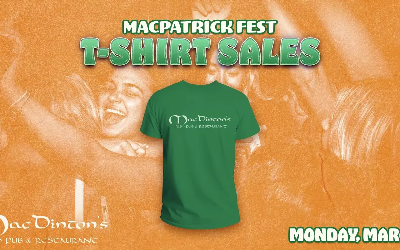 Image: MacPatrick Fest T-Shirt Sales!