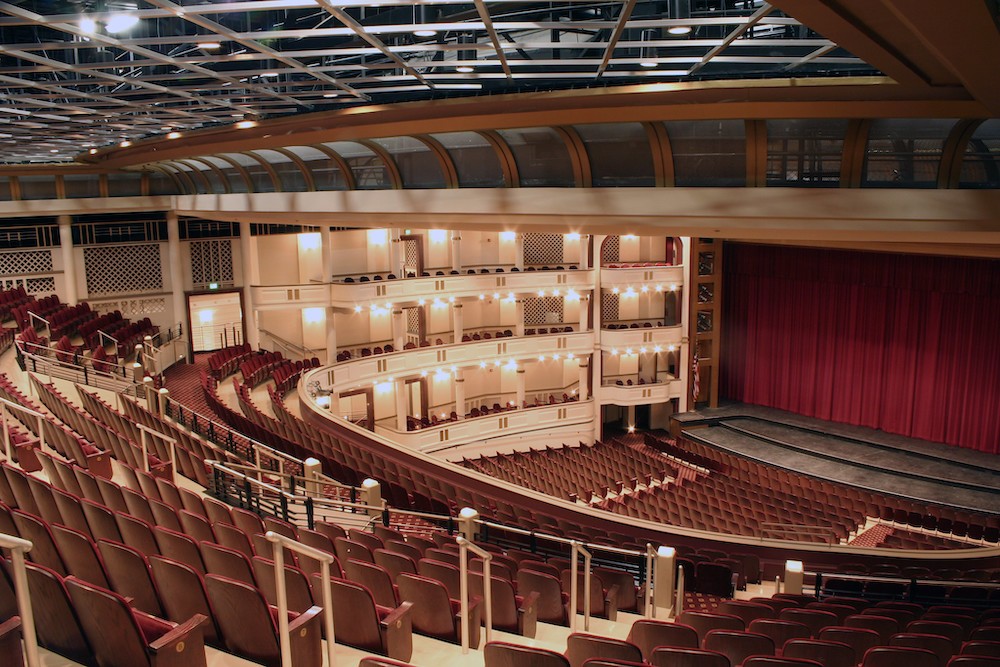 The Mahaffey Theater in St. Petersburg, Florida.