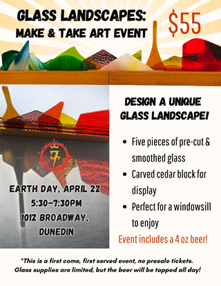 Image: Make & Take: Glass Landscapes Art Event