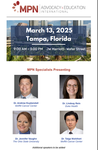 Image: MPN (Myeloproliferative Neoplasm) Patient and Caregiver Educational Program