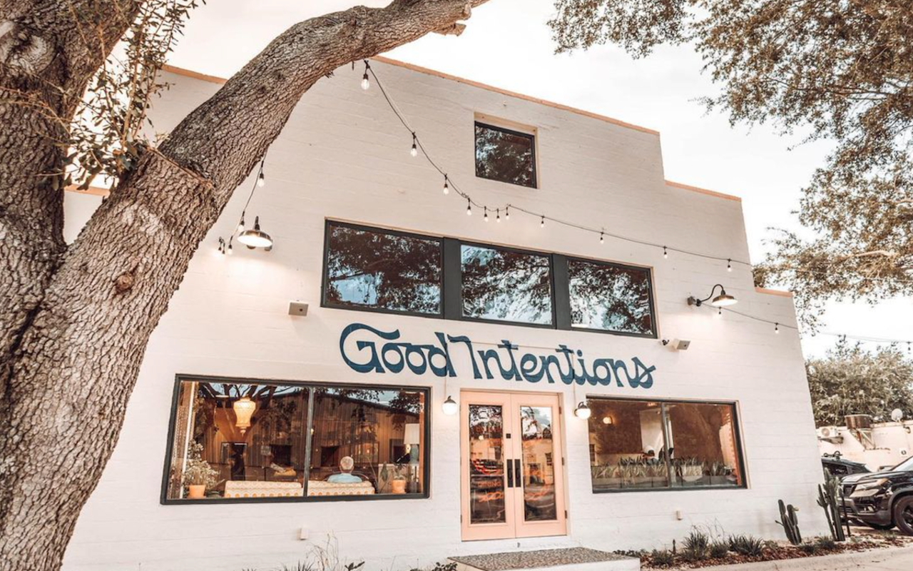St. Petersburg vegan restaurant Good Intentions.