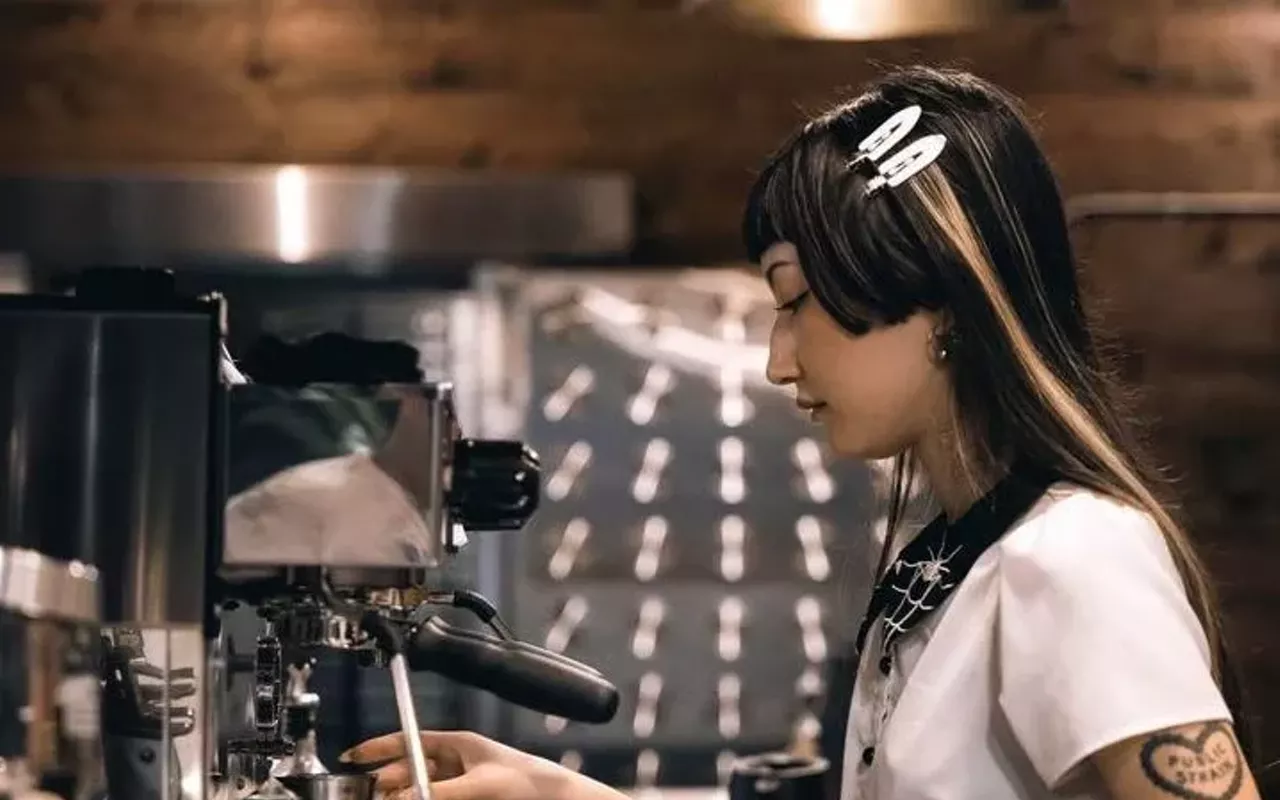 Bad Mother's Coffee Director Katie Nanami Kosharek.