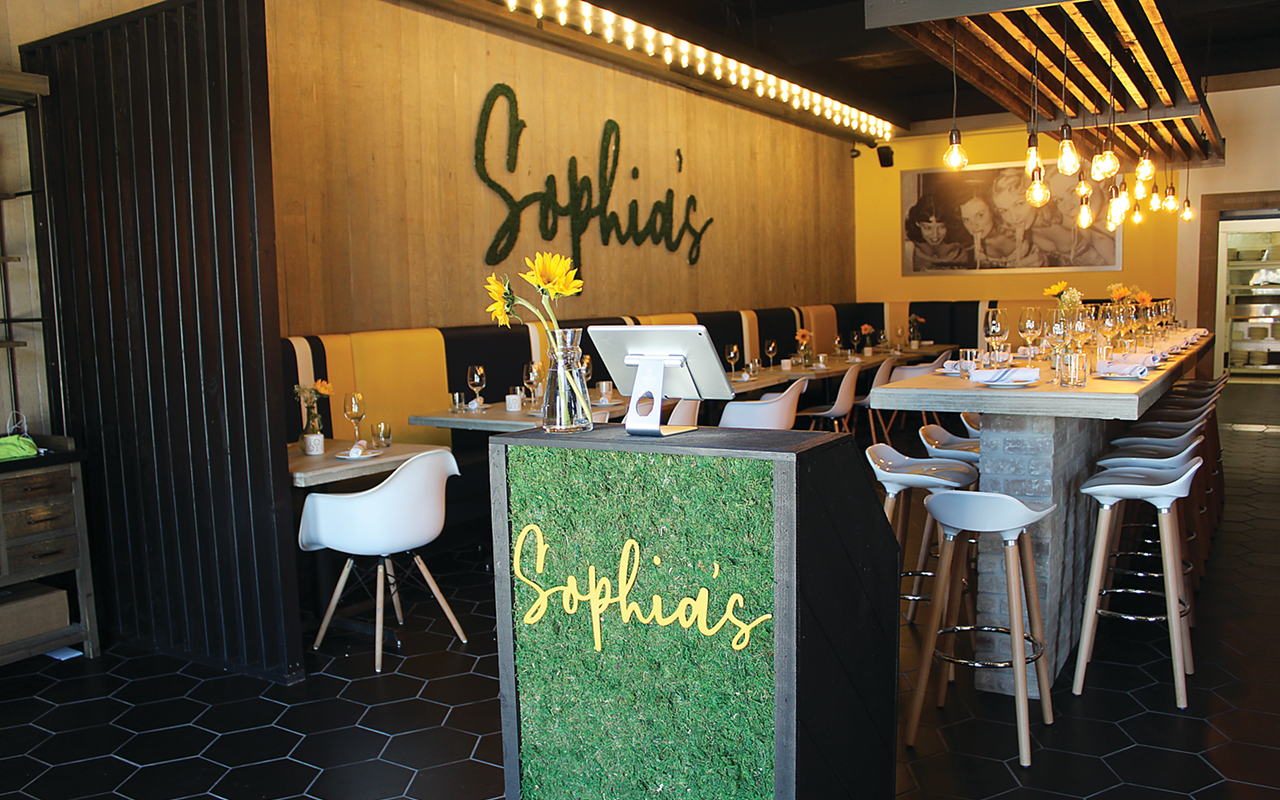 New St. Petersburg Italian restaurant Sophia's is now open, and it has a massive menu