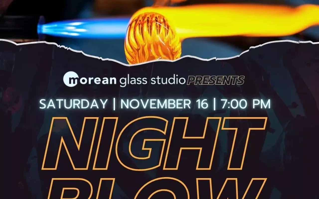 Image: Night Blow: Performance Art Glass Blowing