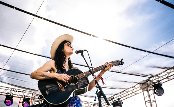 Nikki Lane plays Gasparilla Music Festival in Tampa, Florida on March 11, 2018.