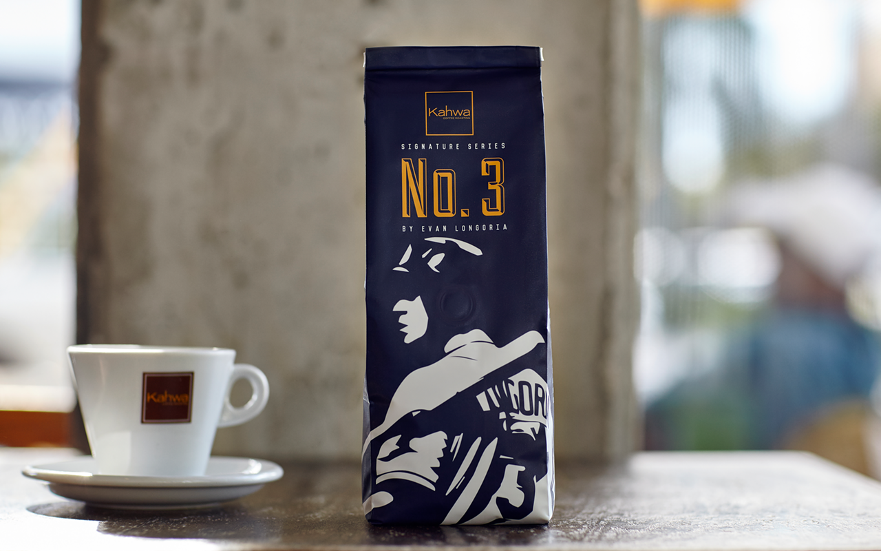 Bags of the collaboration coffee are available at any of Kahwa Coffee's 12 locations.
