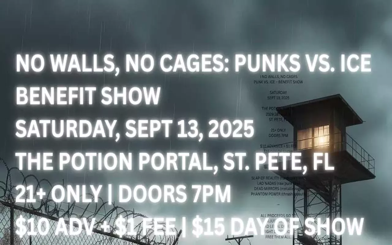 Image: NO WALLS NO CAGES &mdash; A Punks vs ICE Benefit for Immigrant Justice