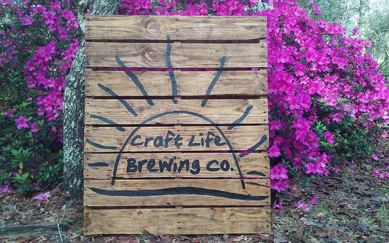 Craft Life's sign, a simple scrawl of a rising sun, encapsulates the easygoing warmth of its digs.