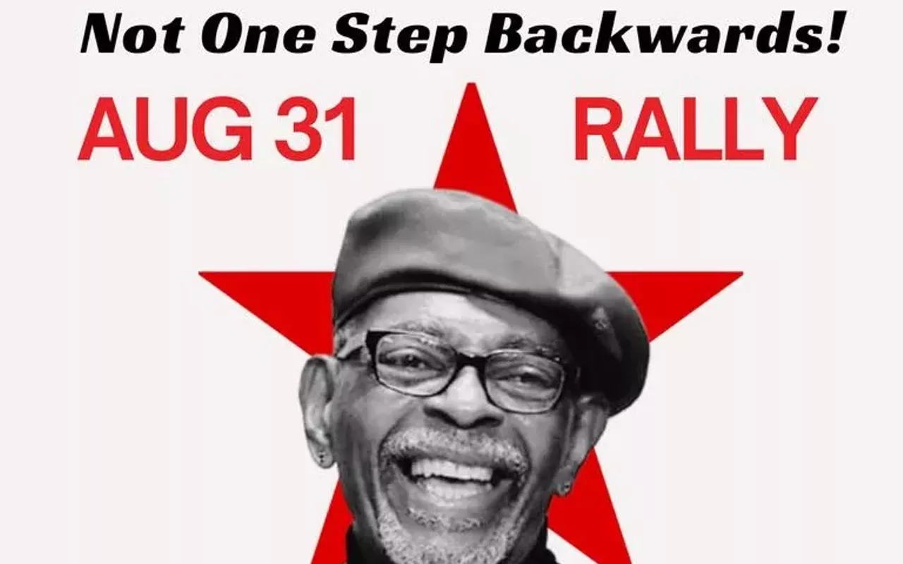 Image: Not One Step Backwards! Rally - Hands Off Chairman Omali Yeshitela!