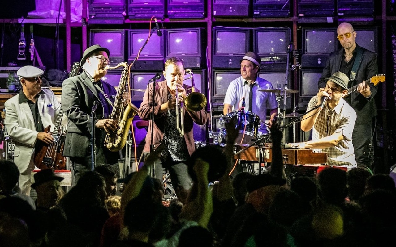 The Slackers, which play Hooch and Hive in Tampa, Florida on May 19, 2024.