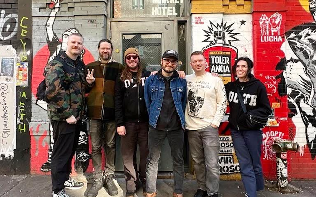 Members of In Loving Memory, which plays The Icehouse in Gulfport, Florida on Feb. 9, 2025.