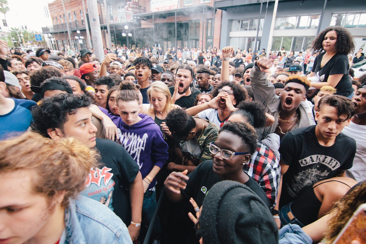 One year later, see photos from slain rapper XXXtentacion's canceled 2017 Ybor City concert